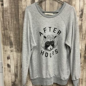 A FINE LINE……VINTAGE SWEATSHIRT…..AS SEEN ON HILLARY DUFF
